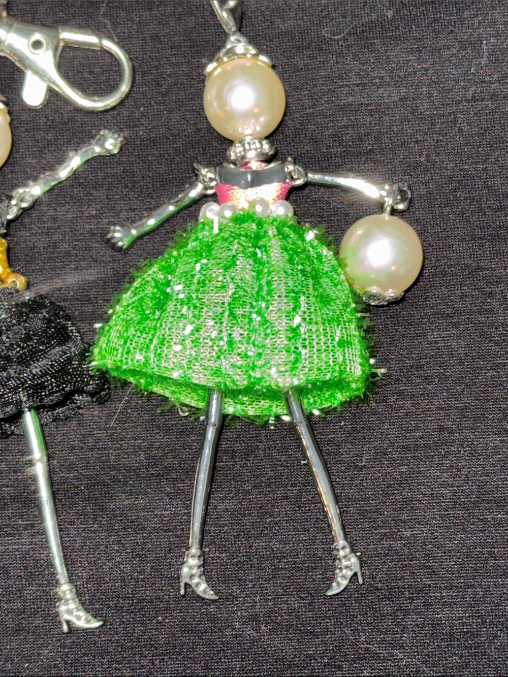 Bag-charm/Keychains - “LITTLE LADIES BAG CHARMS for yourself or as a gift🌺 - Picture 7 of 10
